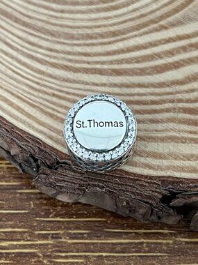 Pandora St. Thomas Beach Bead S925 Silver Charm